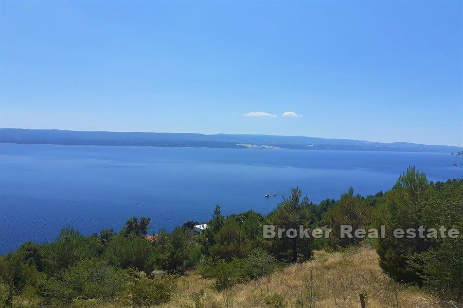 Građevinsko zemljište s panoramskim pogledom na more