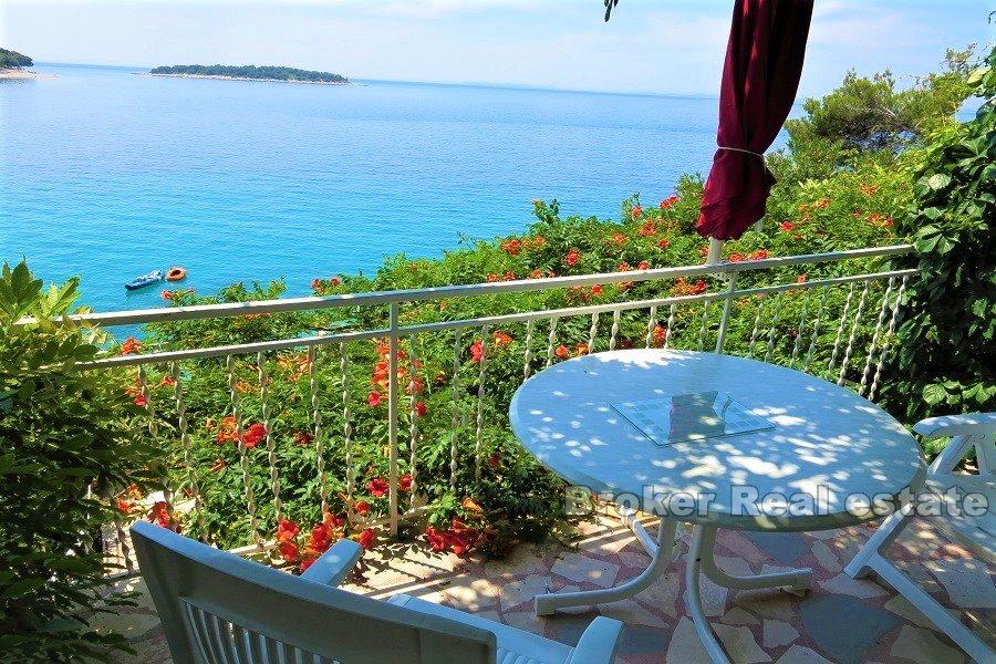 House in first row to the sea