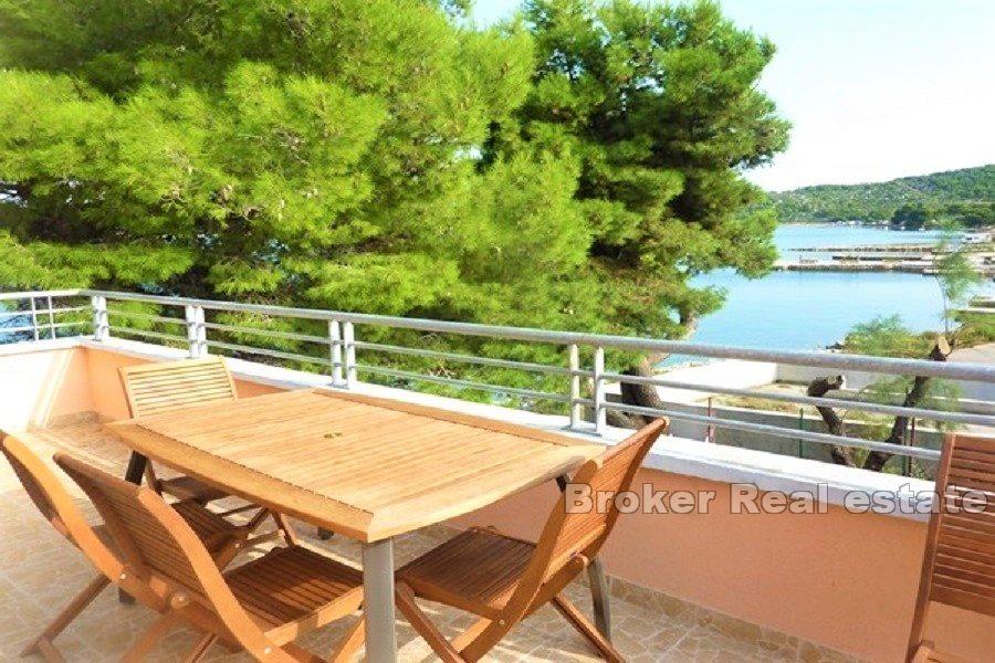 Two houses first row to the sea