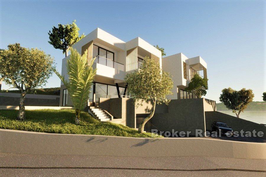 Neu gebaute Villa mit Meerblick