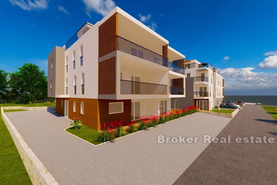Luxury newly built apartments by the sea