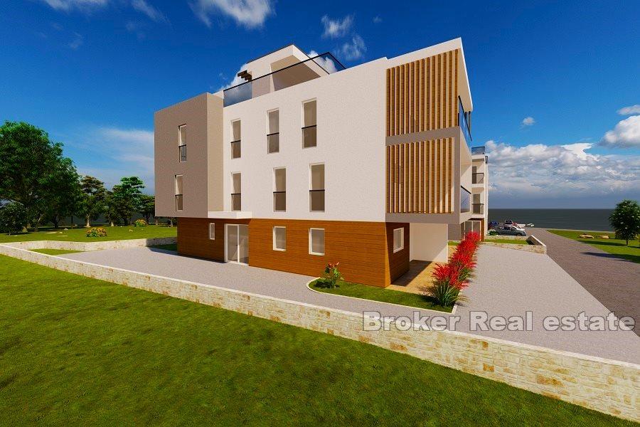 Luxusní nově postavené apartmány u moře