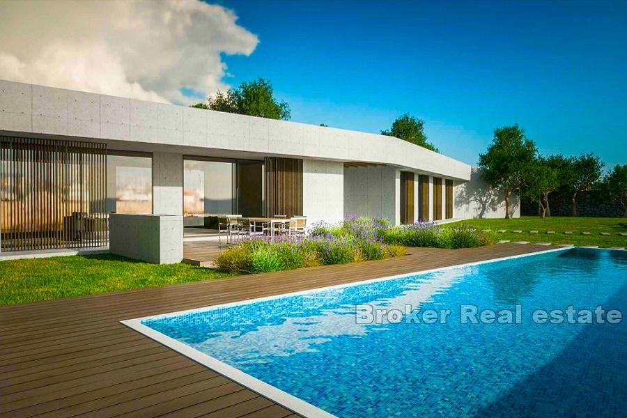 Building land with sea view