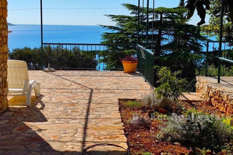 Stone house first row to the sea