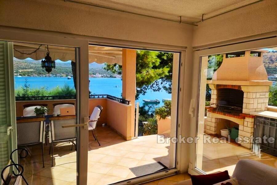 House in the first row to the sea