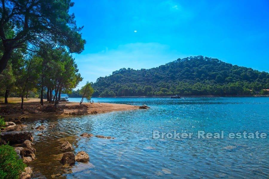 Building land near the sea