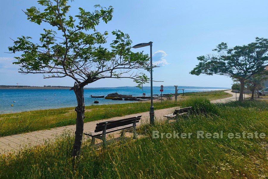 Building land first row to the sea