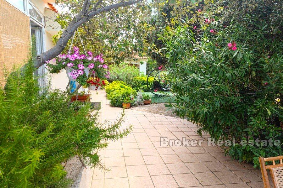 Haus am Meer und Strand