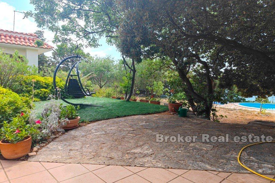 Haus am Meer und Strand