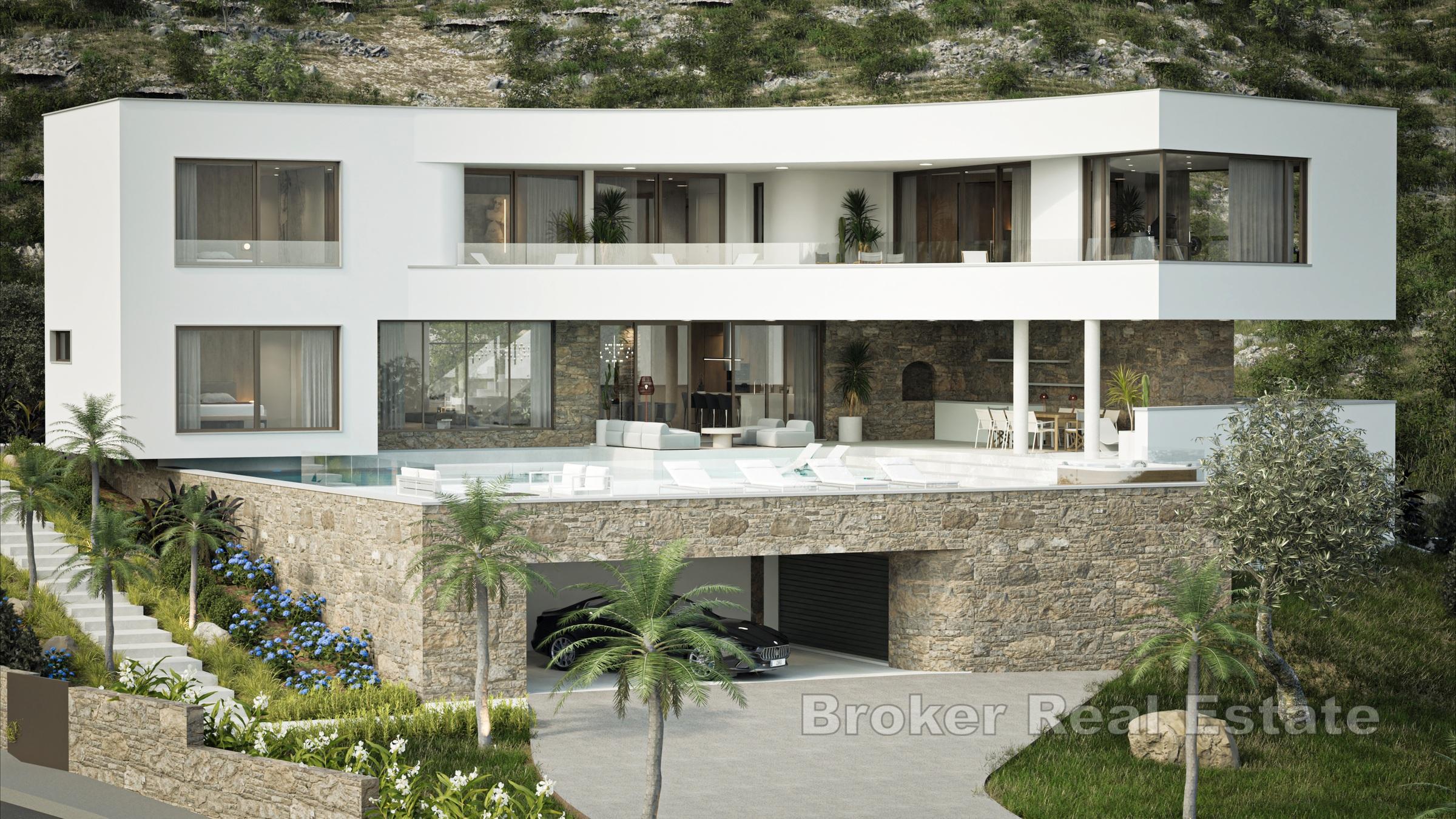 Luxusvilla mit Meerblick