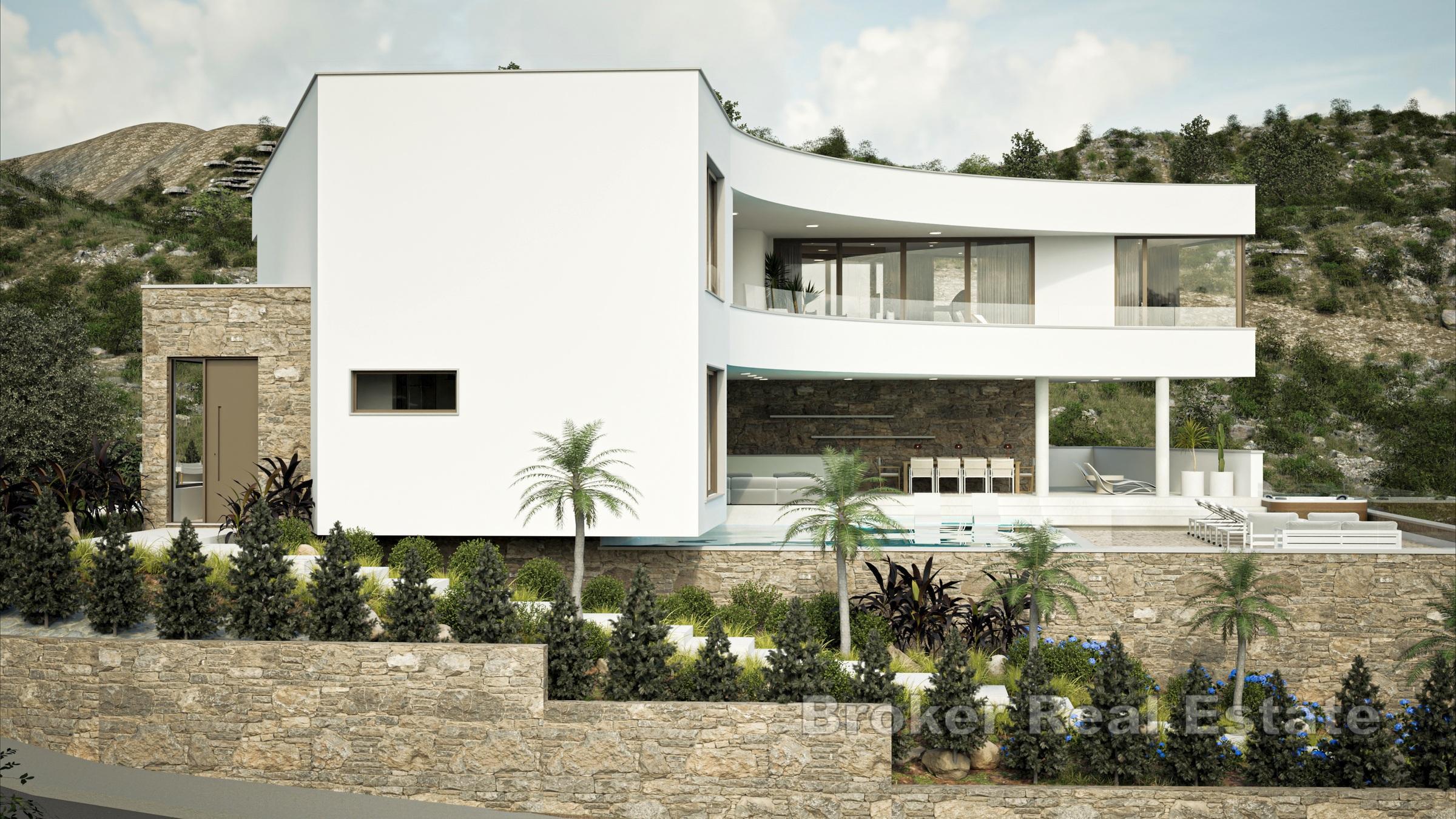 Luxusvilla mit Meerblick