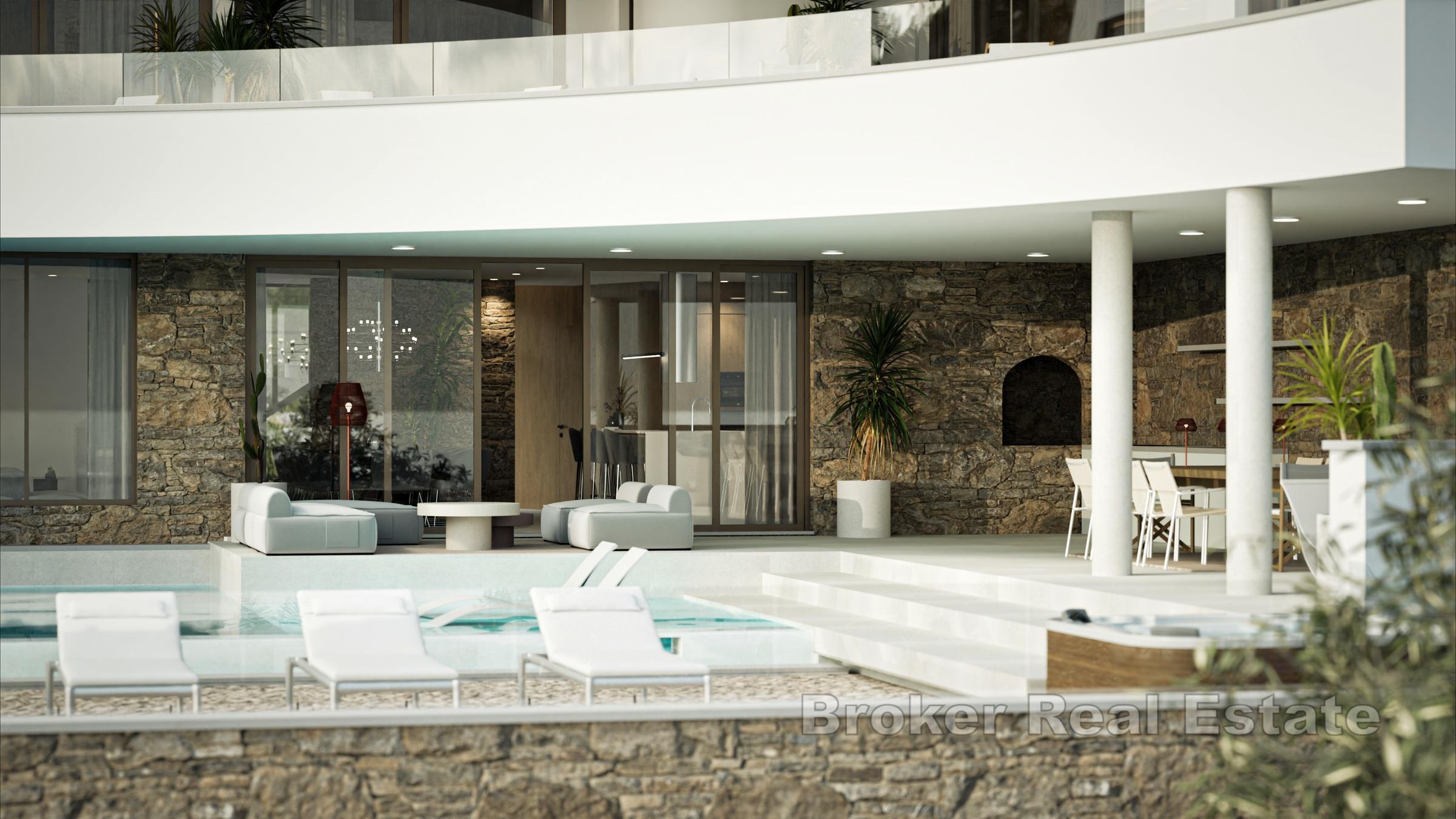 Luxusvilla mit Meerblick
