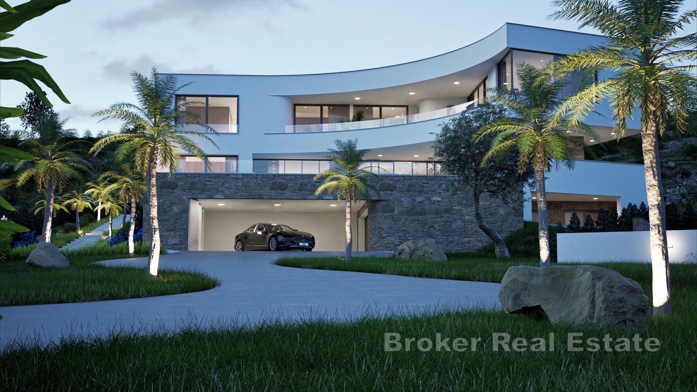 Luxusvilla mit Meerblick
