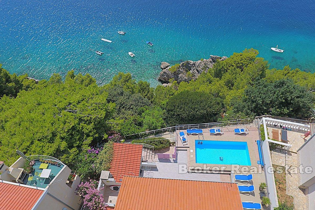 Dom w pierwszym rzędzie do morza