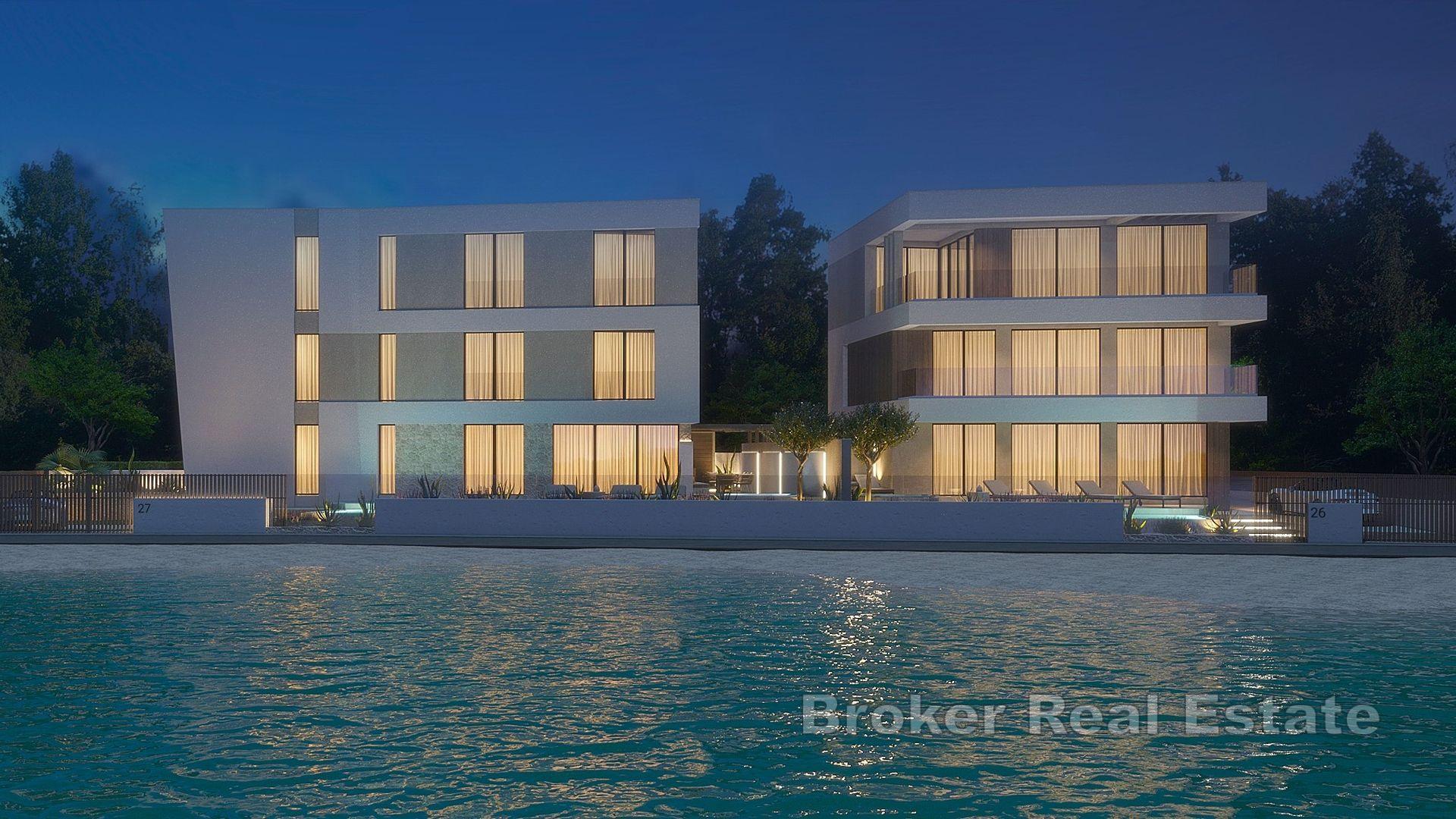 Ny villa, første rad til sjøen
