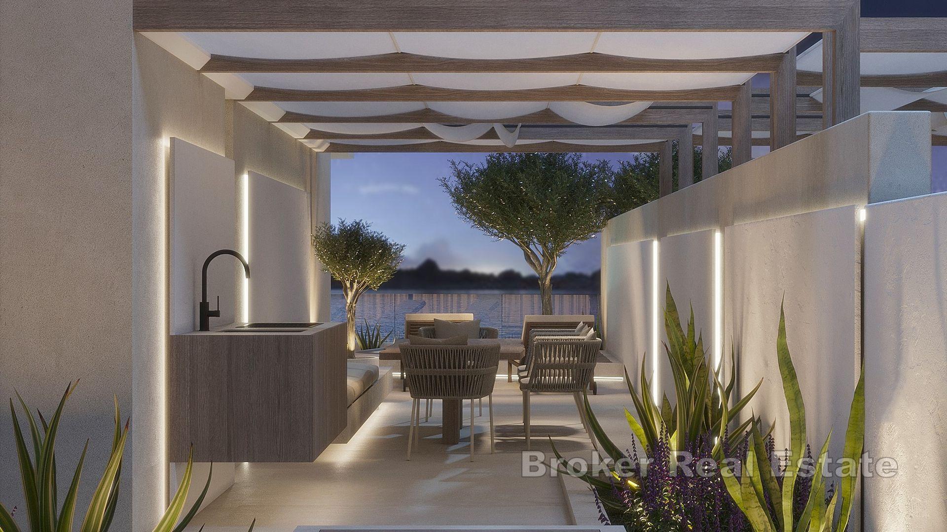 Ny villa, första raden till havet