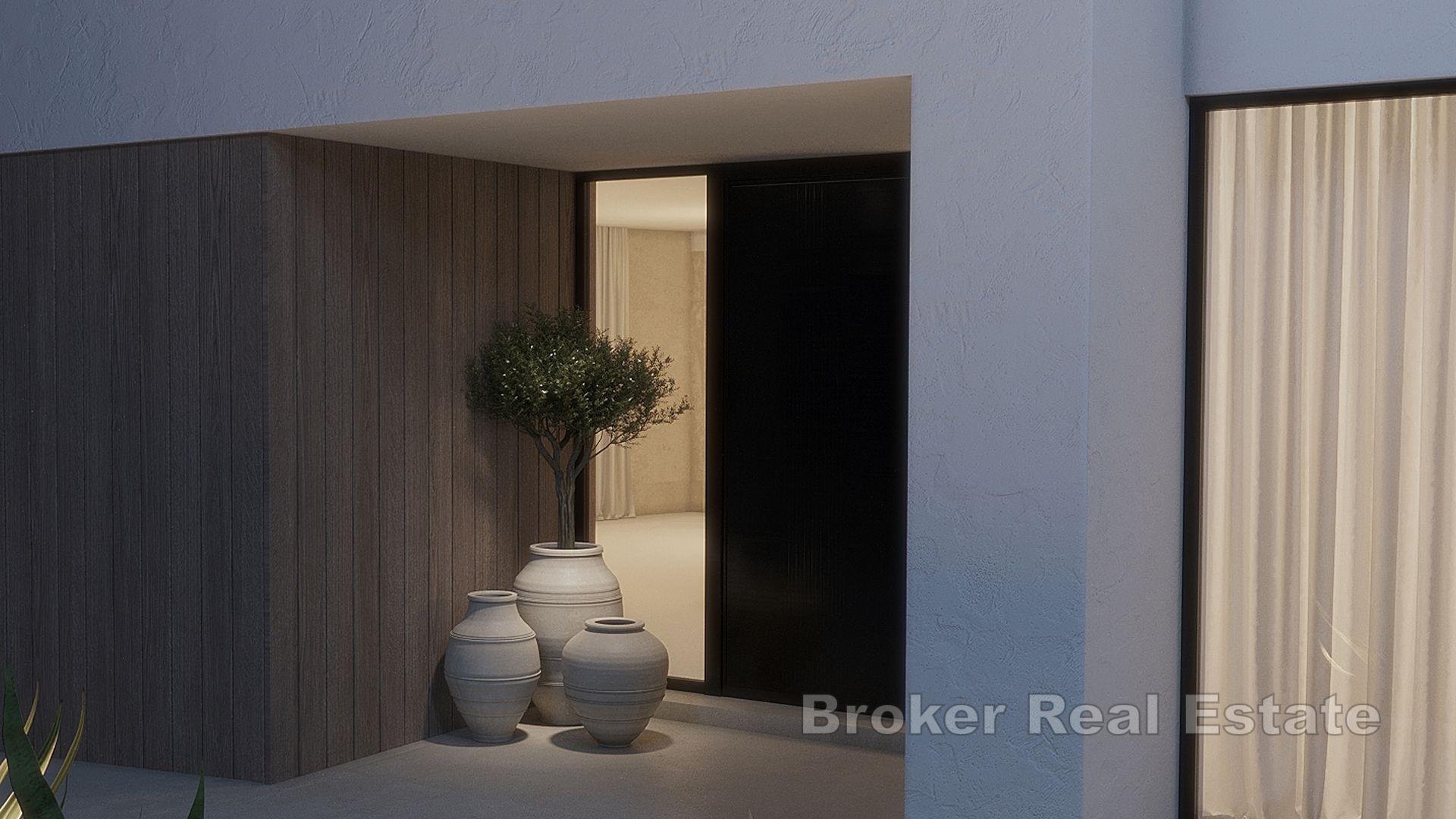 Ny villa, första raden till havet