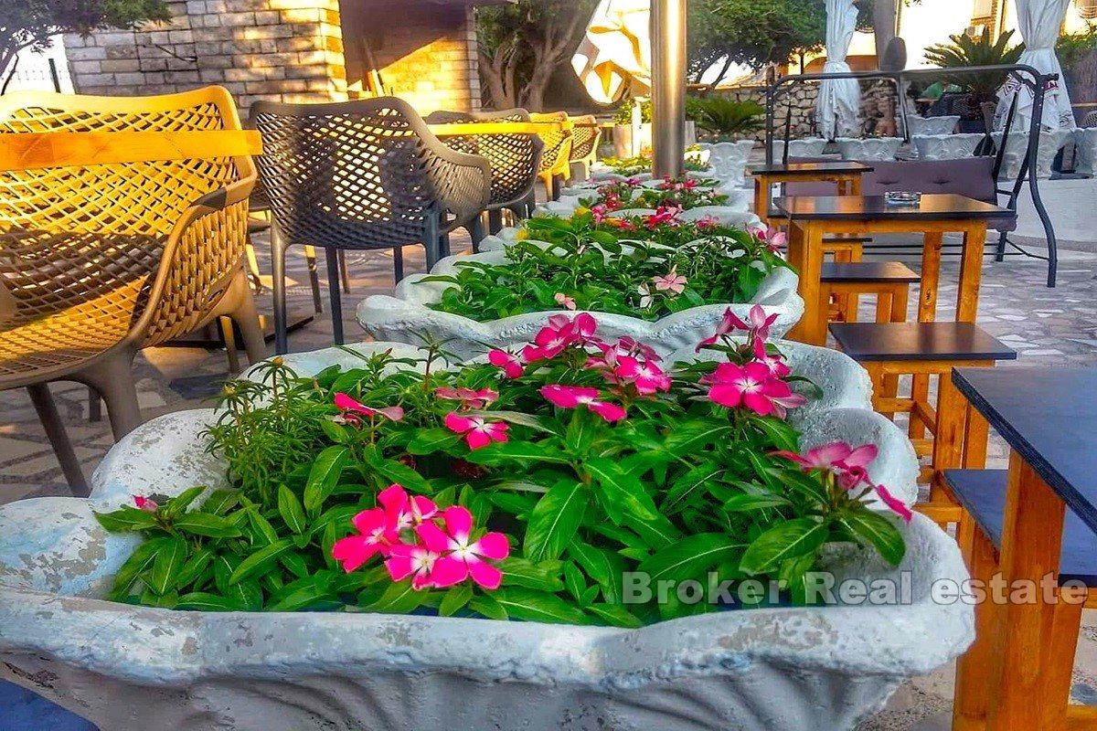 Семейный отель в первом ряду от моря