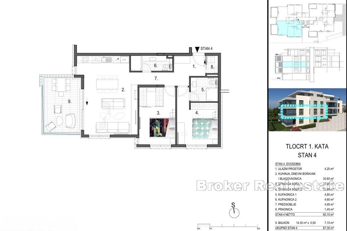 Nowe apartamenty z widokiem na morze