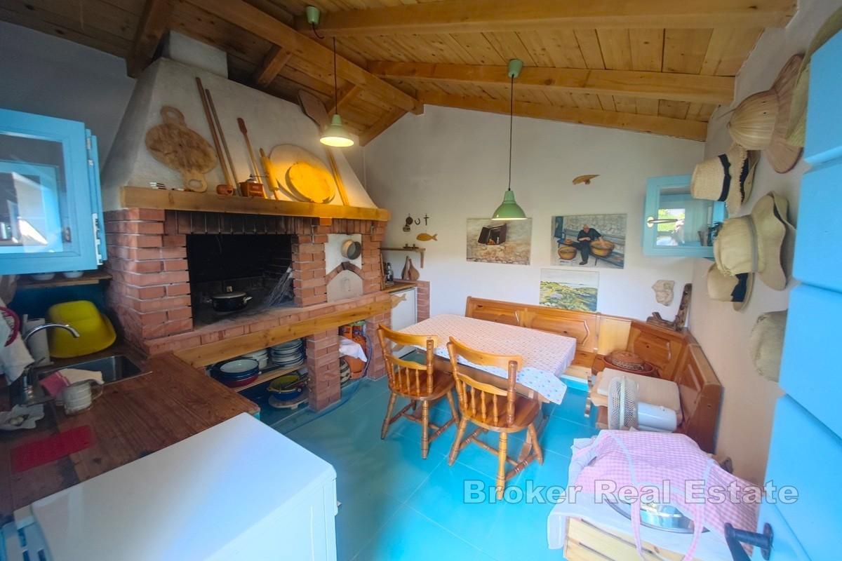 Dalmatský kamenný dům