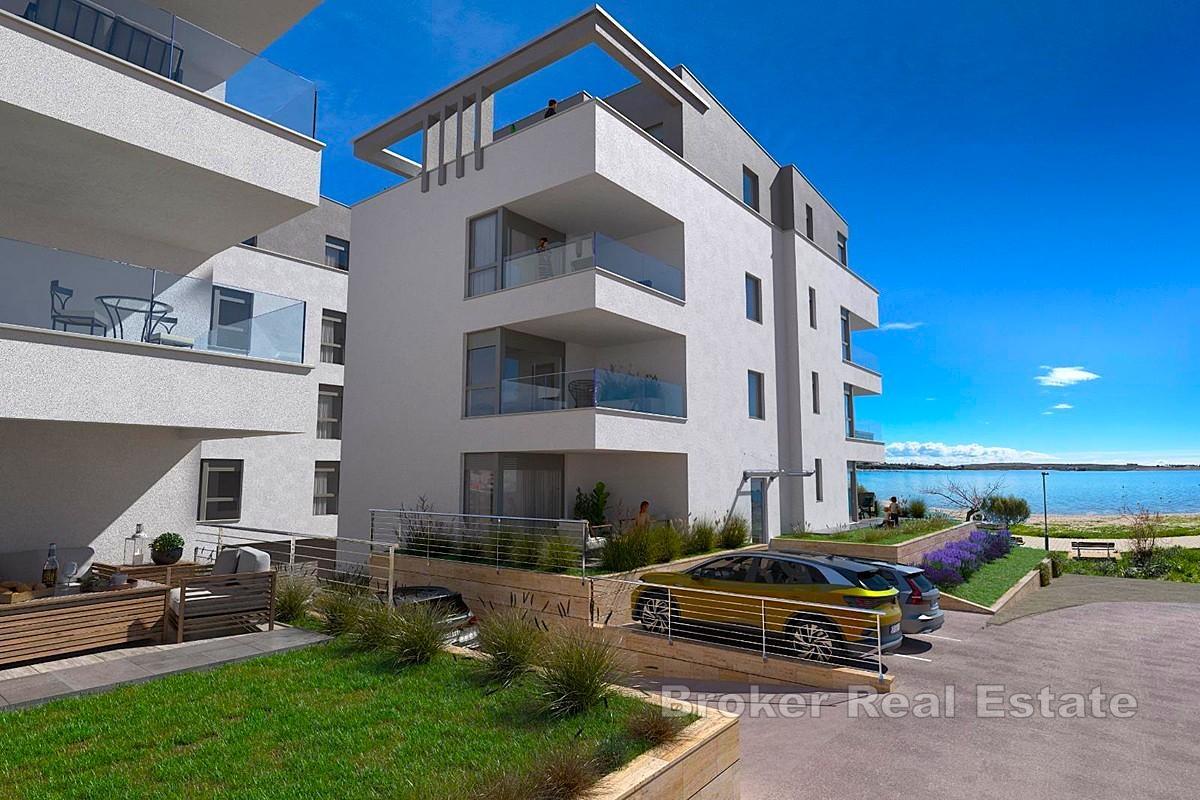 Appartements modernes en première ligne de mer