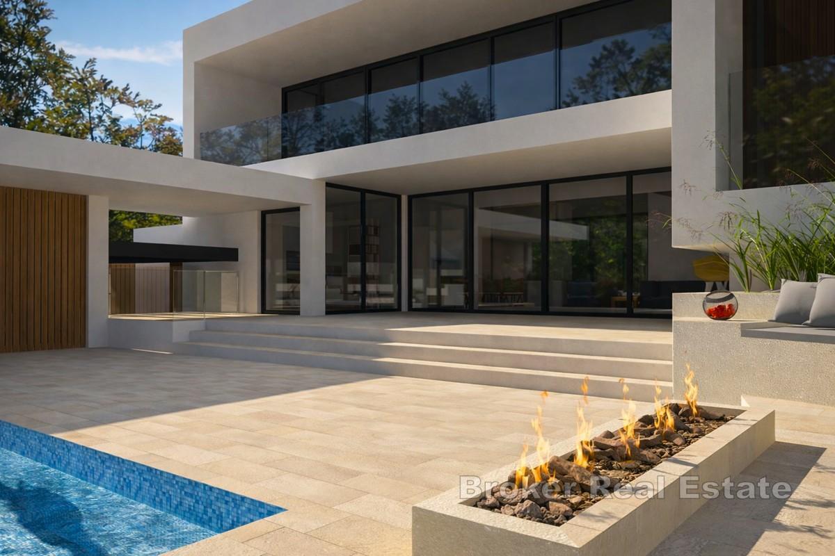 Villa moderne avec vue panoramique sur la mer