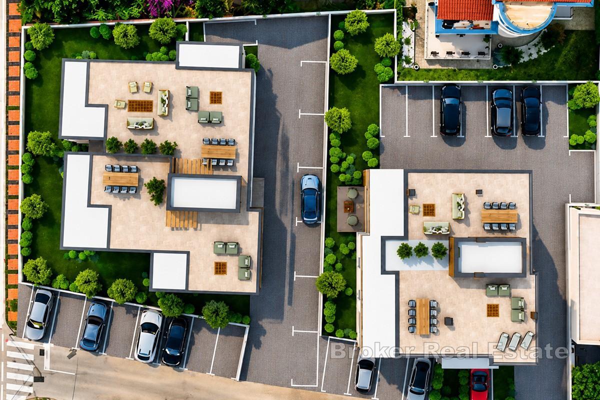 Moderne Wohnung mit Dachterrasse