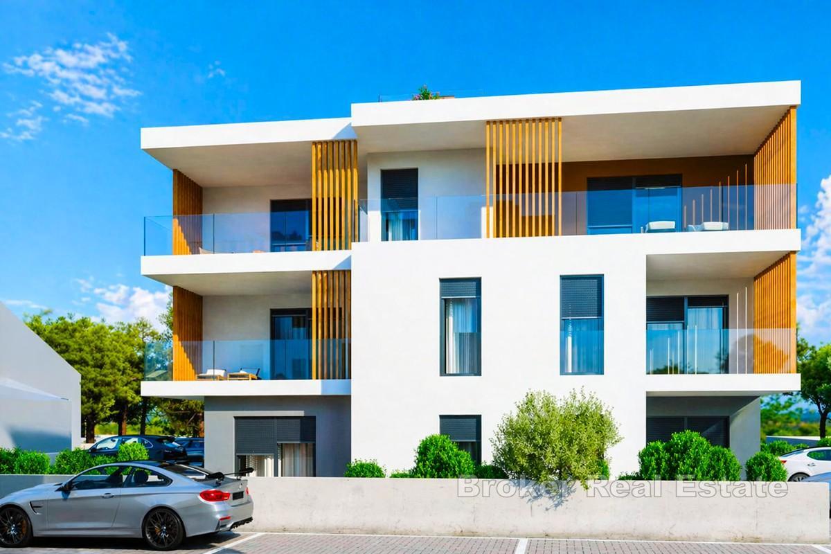 Moderne Wohnung mit Dachterrasse