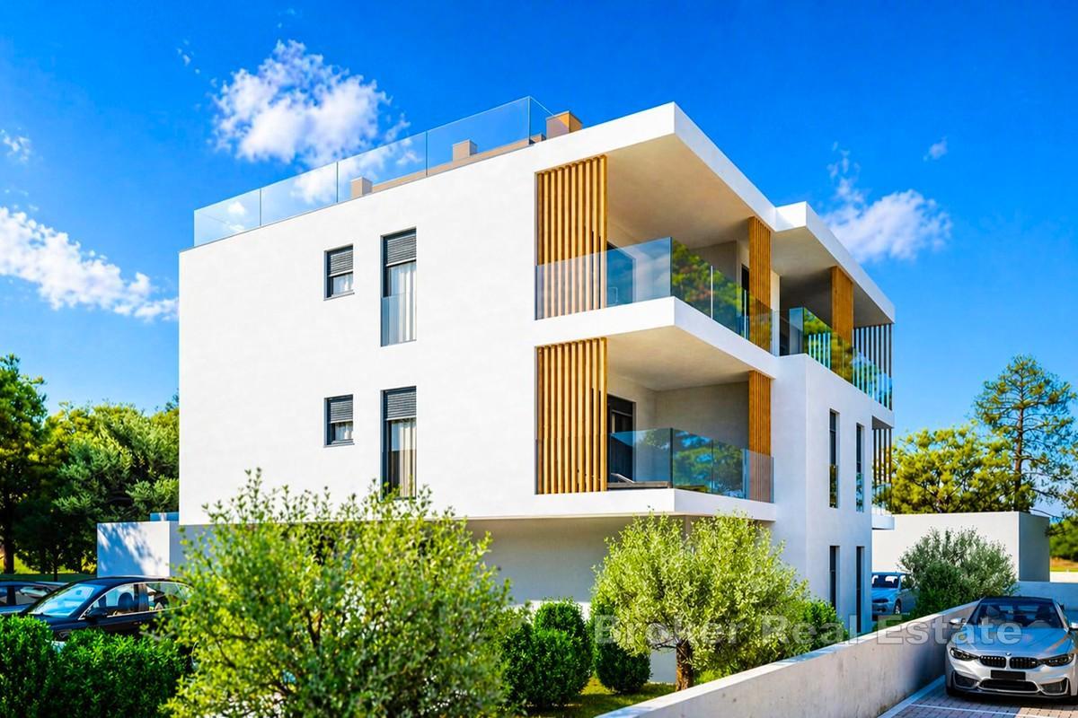 Moderne Wohnung mit Dachterrasse