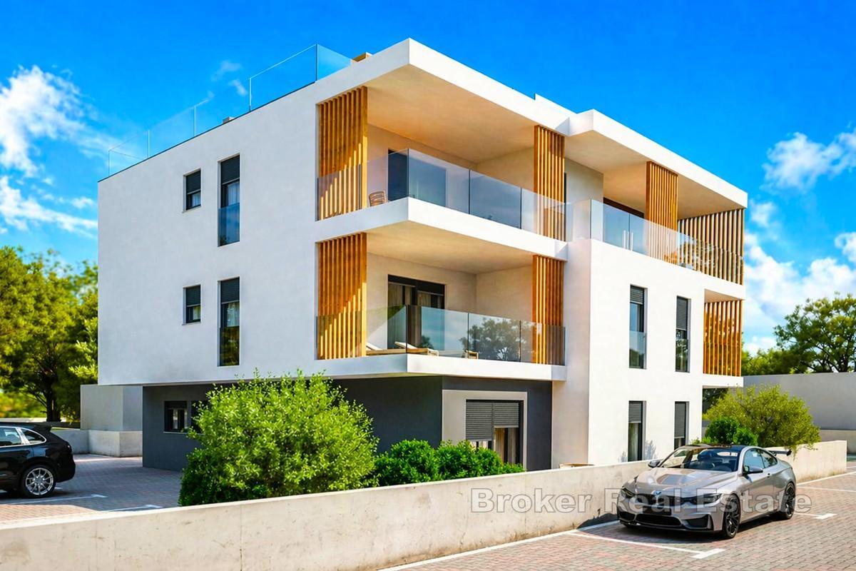 Moderne Wohnung mit Dachterrasse
