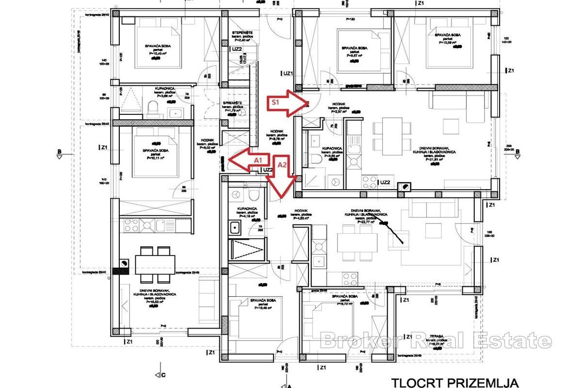 Moderne Wohnung mit Dachterrasse