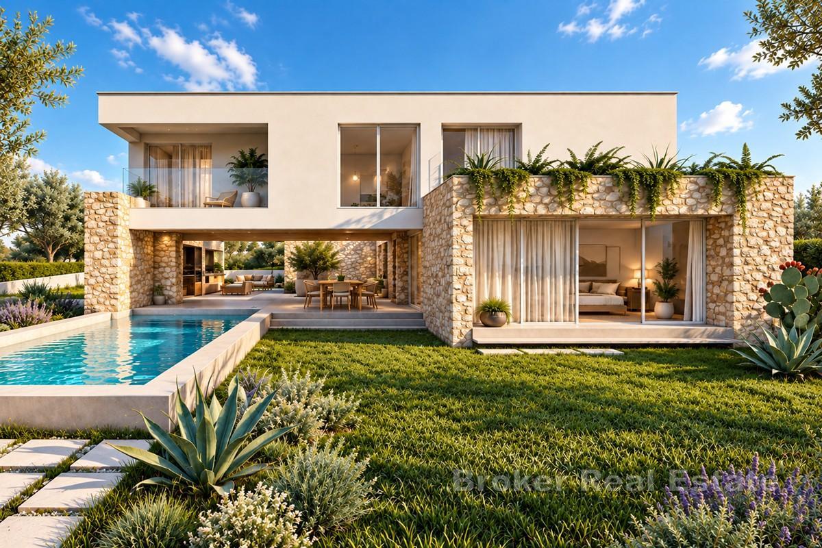Neue Luxusvillen mit Pool und Meerblick