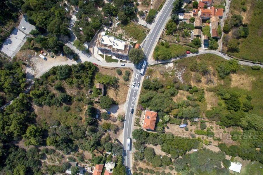 Działka budowlana z ruiną, na sprzedaż