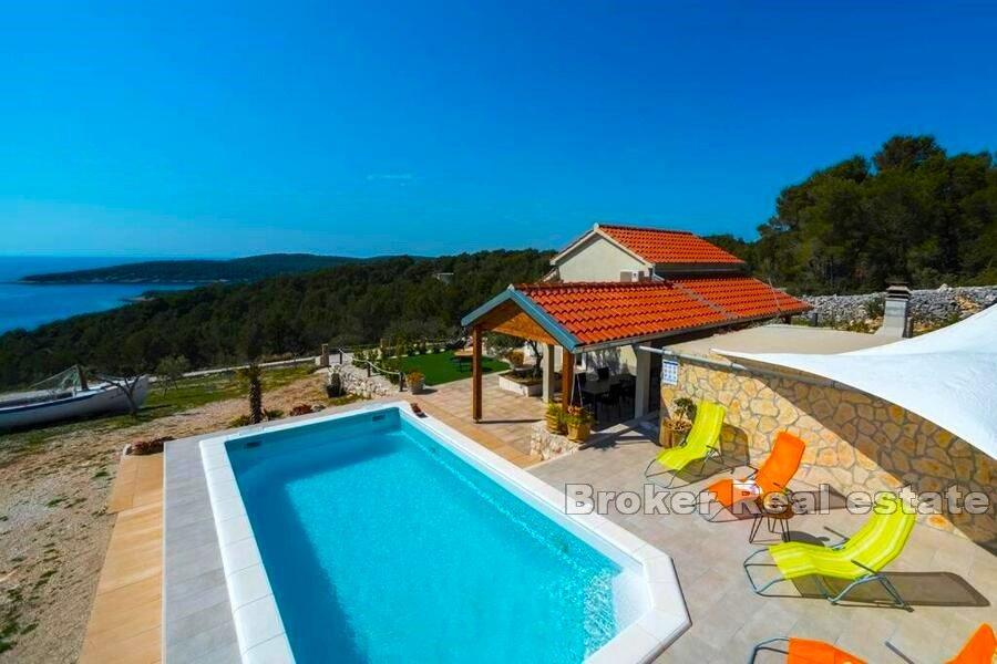 Maison de vacances avec vue sur la mer