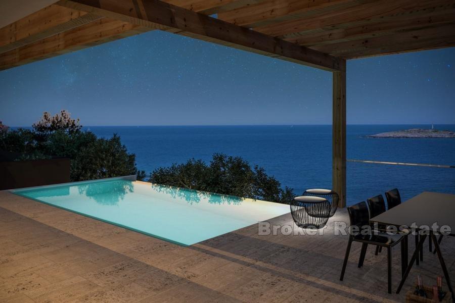 Villa design avec vue sur la mer