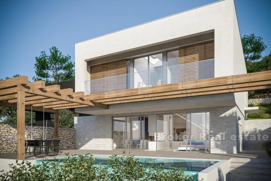 Villa design avec vue sur la mer