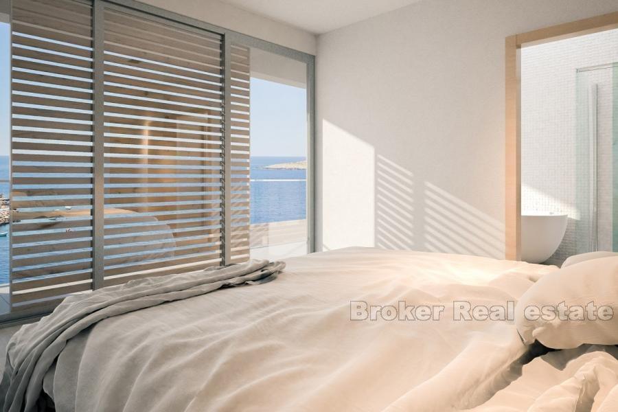 Villa di design con vista sul mare