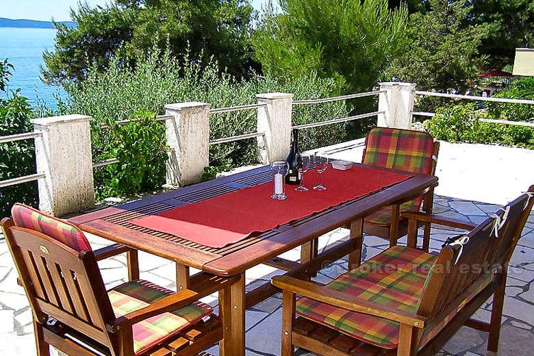 First row villa on peninsula of Ciovo.