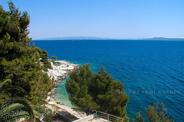 First row villa on peninsula of Ciovo.