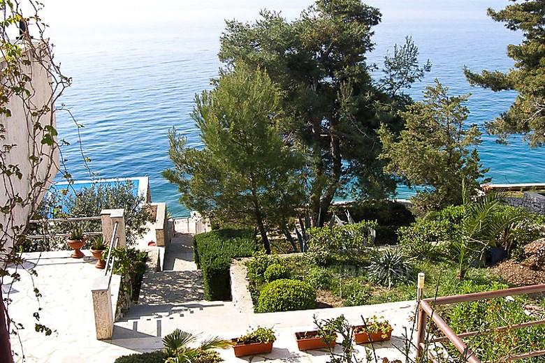 First row villa on peninsula of Ciovo.