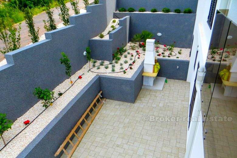 Vacker lägenhet byggnad