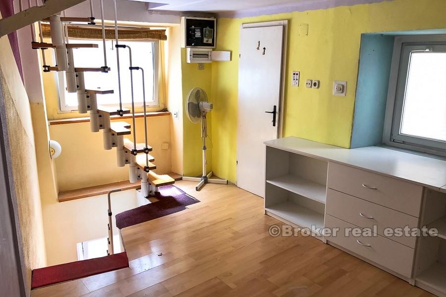 Hus i den gamla delen av Sibenik