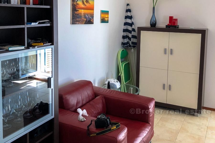 Schöne Wohnung in der obersten Etage des Zentrums von Rogoznica