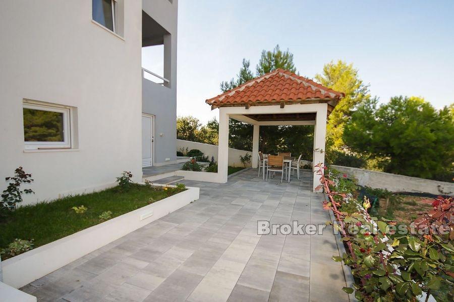 Newly built apartment house with swimming pool