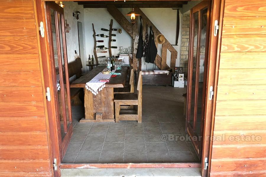 Hus på en vacker vingård på 12 000 m2