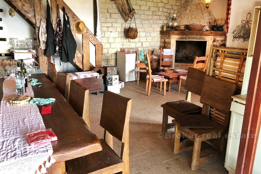 Hus på en vacker vingård på 12 000 m2