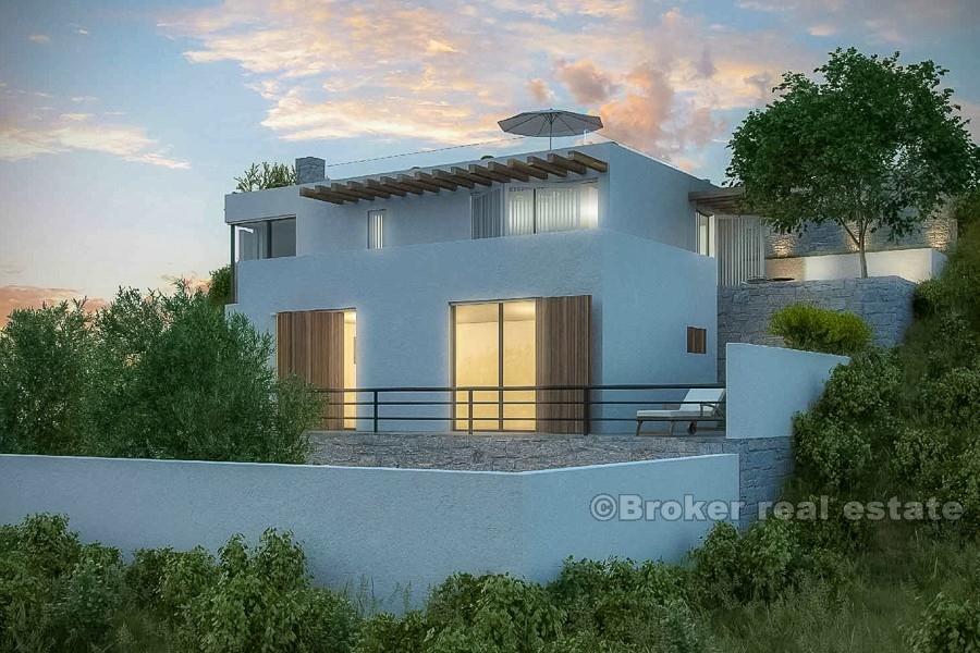 Дом с проектом виллы, для продажи