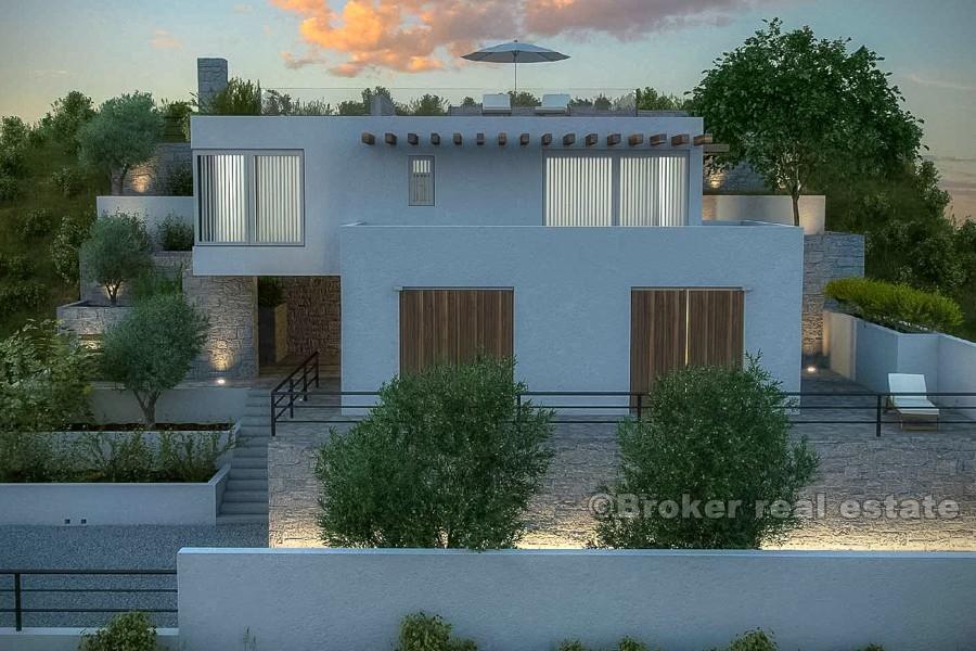 Дом с проектом виллы, для продажи