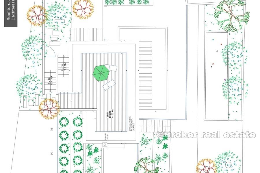 House with villa project, for sale