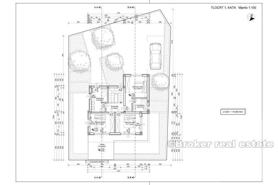 Attractive, new built, modern villa